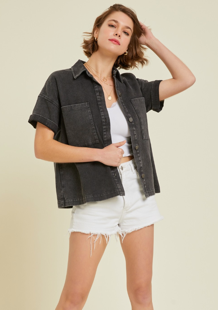 Twill Short Sleeve Jacket