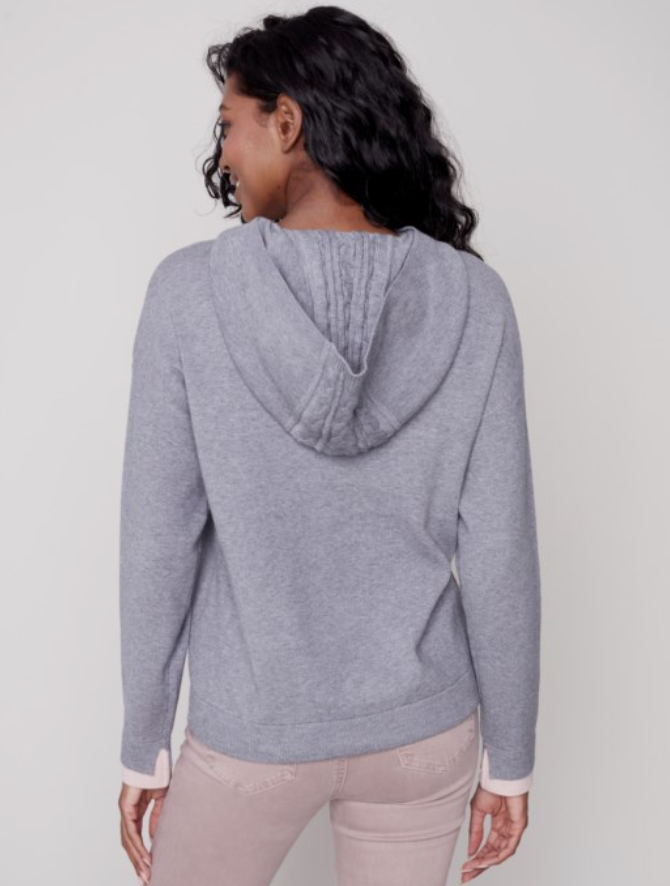 Cable Knit Detail Sweater - Charlie B