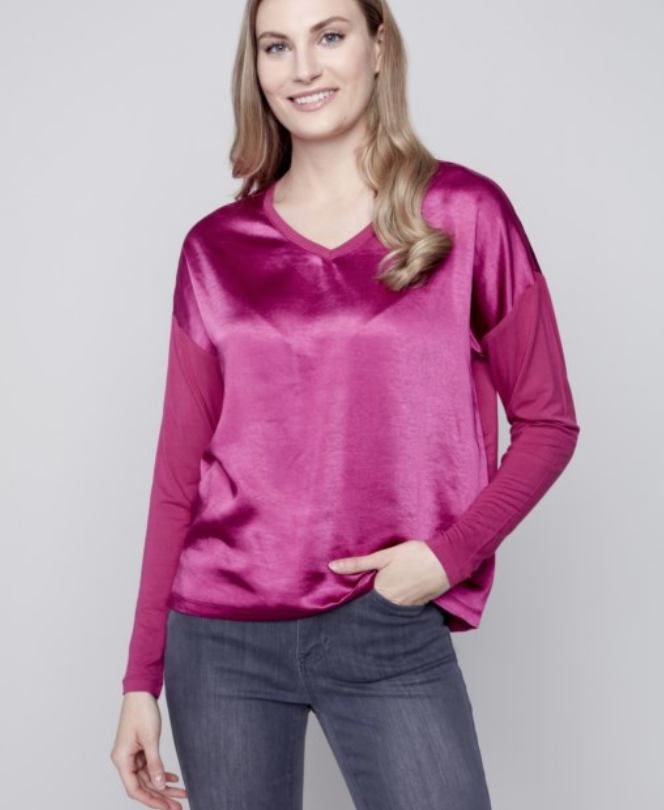 Satin Shirt - Charlie B