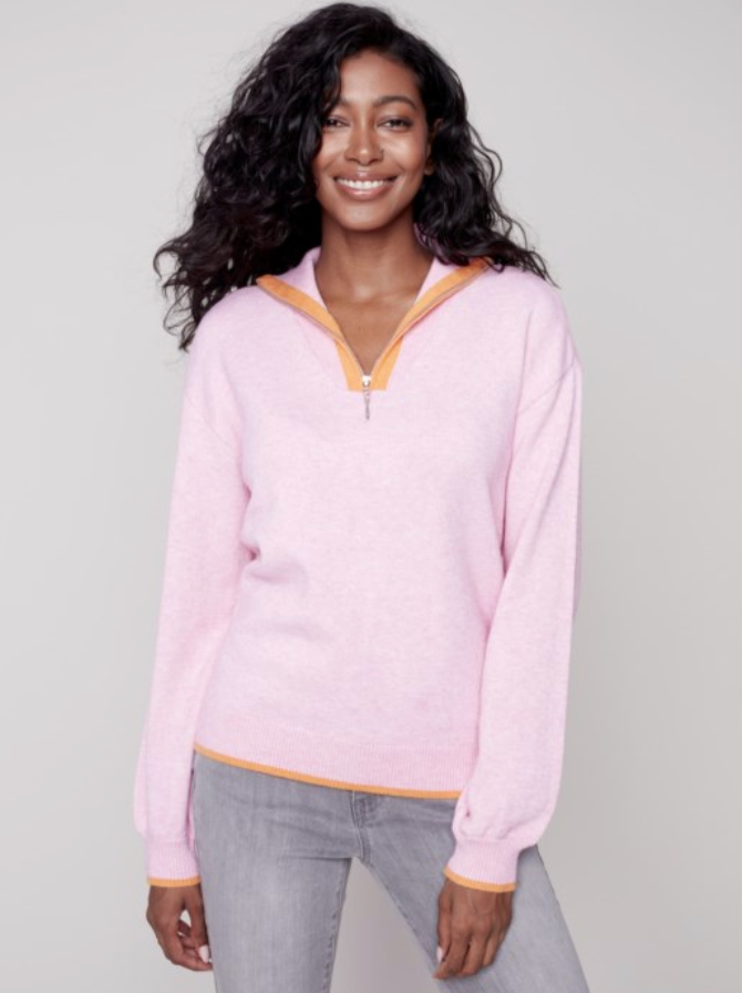 Funnel Neck Sweater - Charlie B