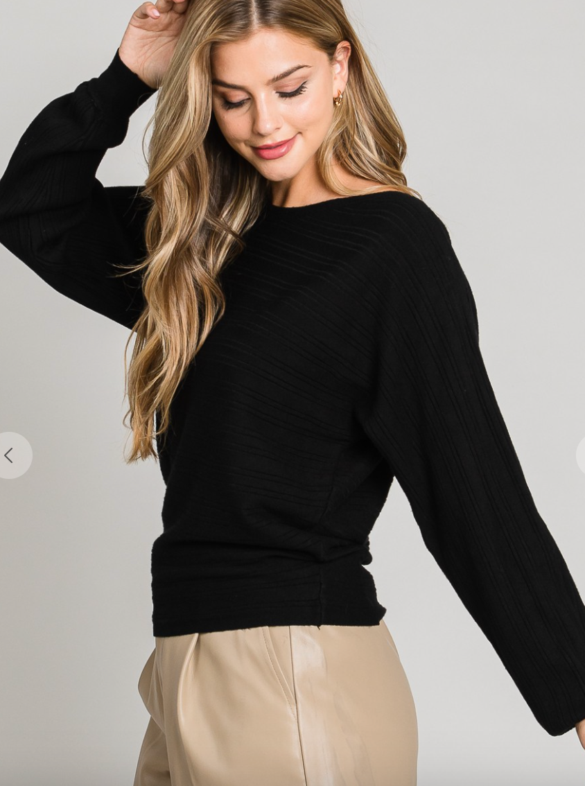 Fine Ribbed Sweater
