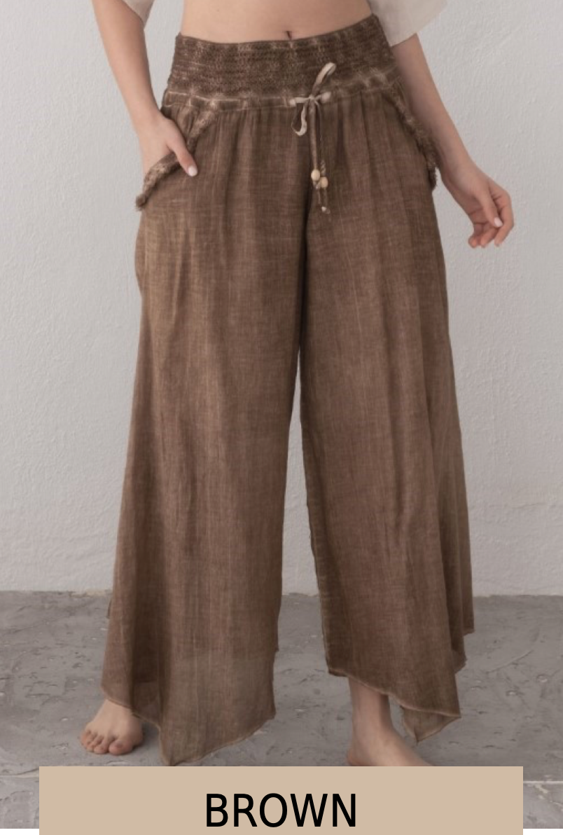 Flared Summer Pants
