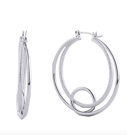 Double Hoop Earring
