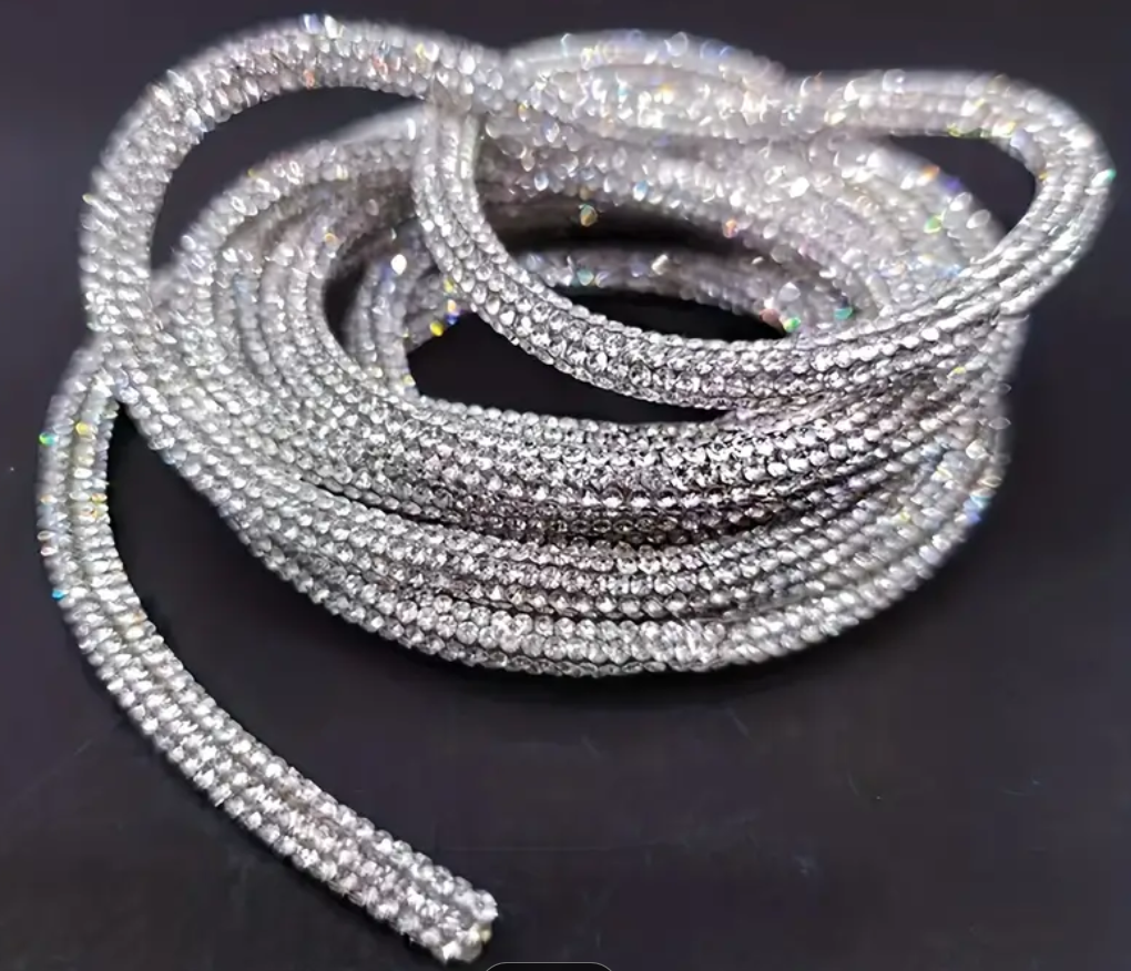 Long Rhinestone Shoelace