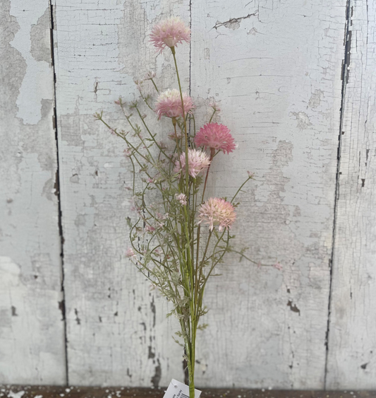 Pink Thistle Spray