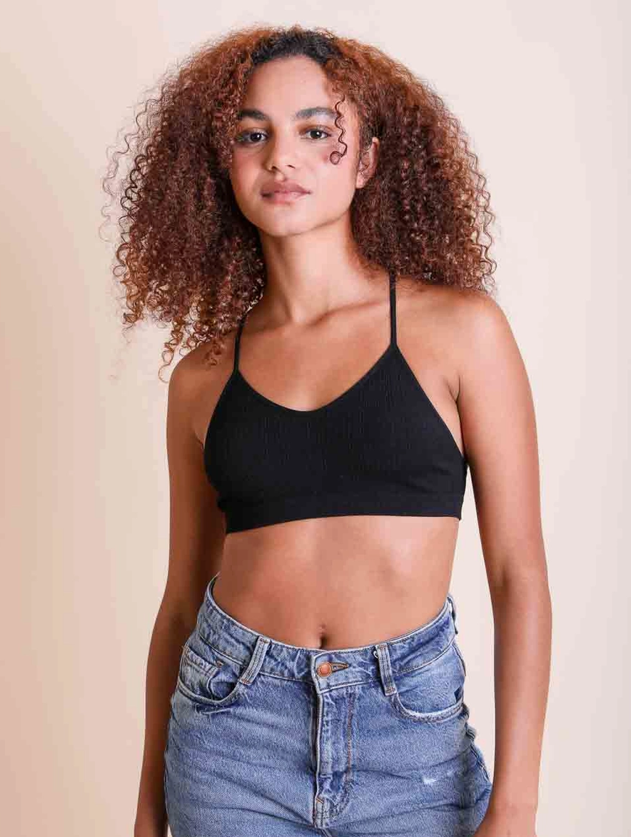 Original Tattoo Mesh Bralette