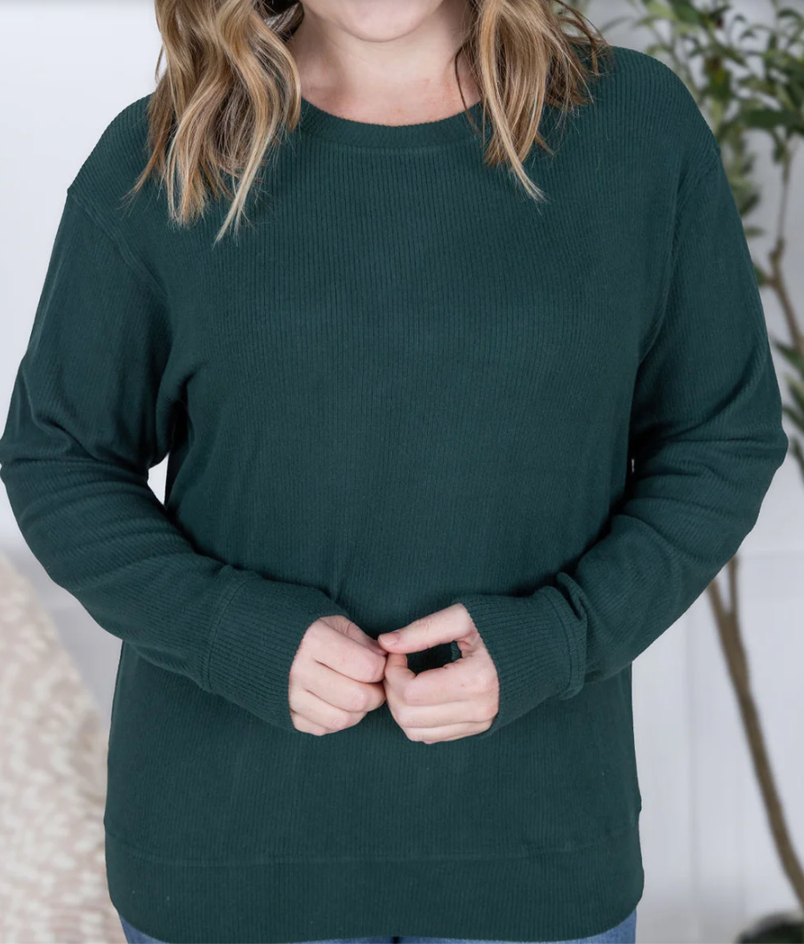 Corrine Ribbed Pullover
