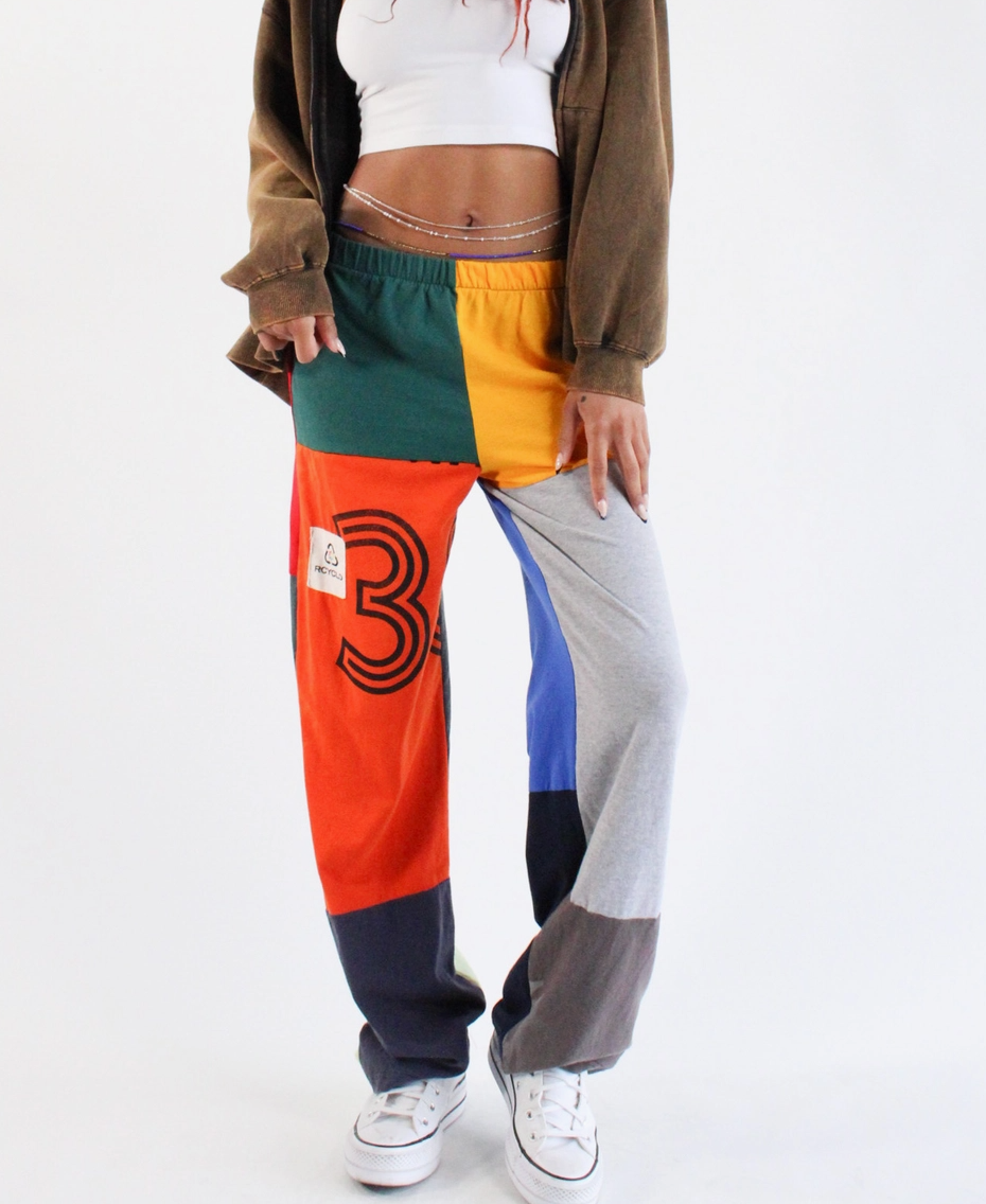 Upcycled T-shirt Pants