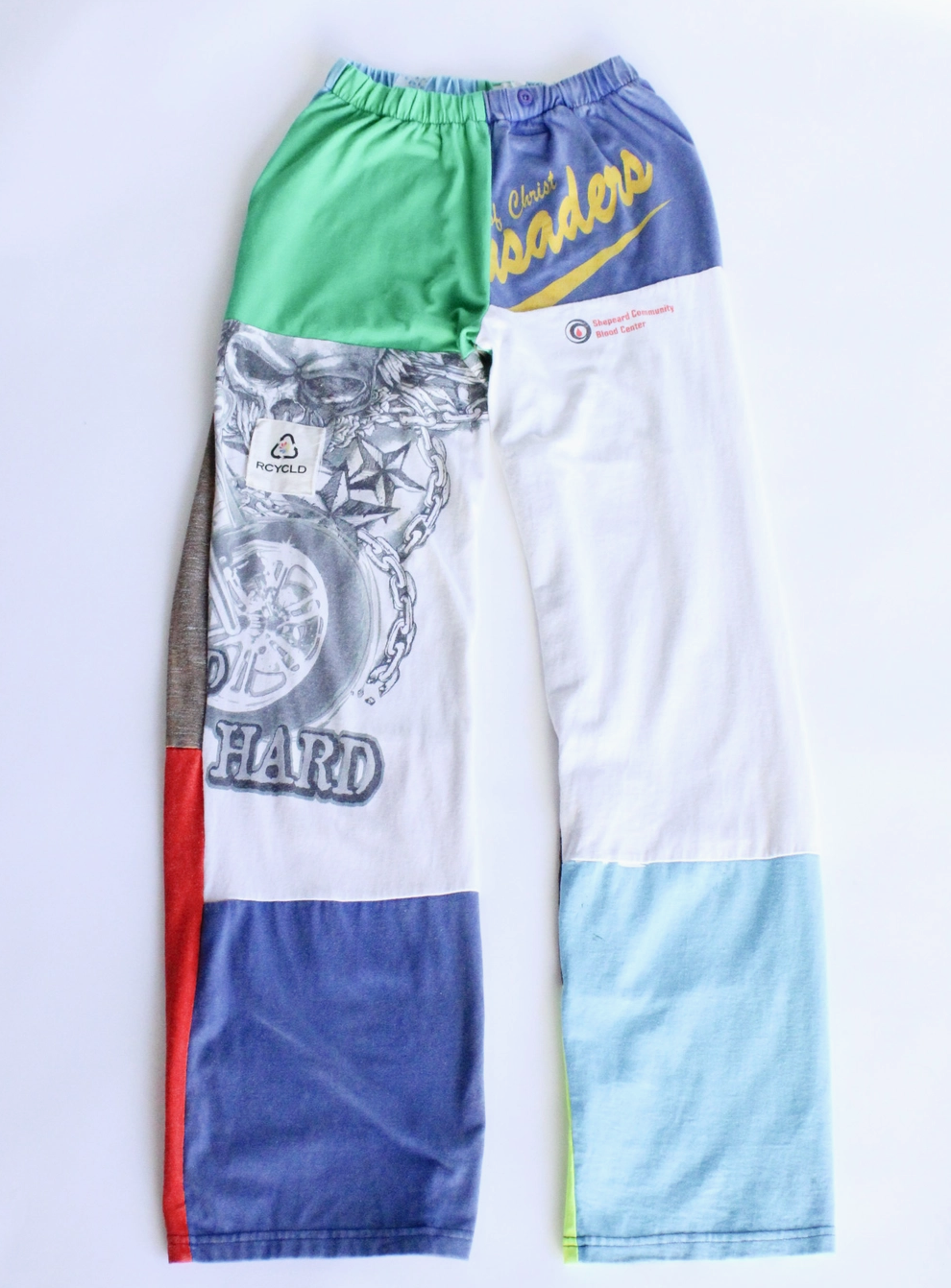 Upcycled T-shirt Pants