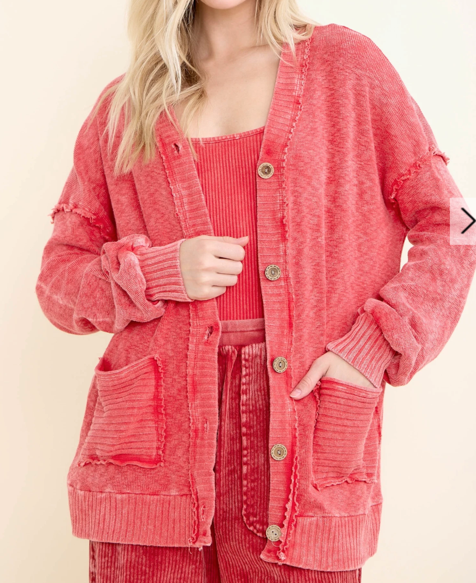 JHer Button Cardigan