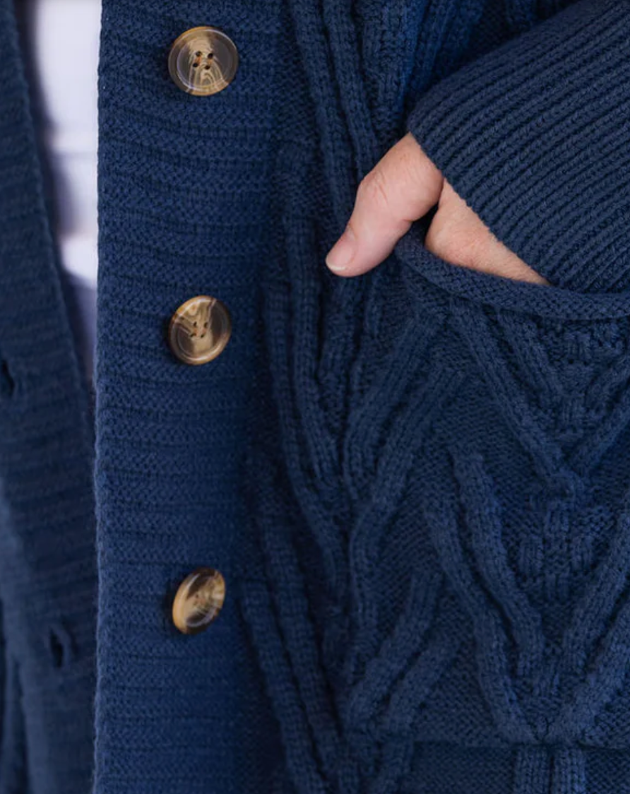 Brooks Button Cardigan