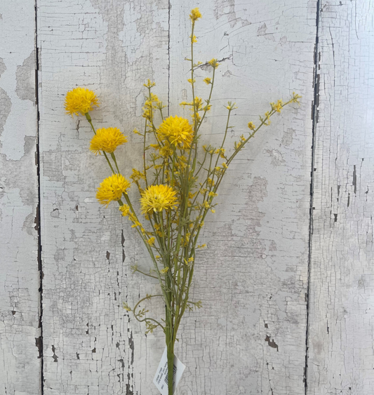 Yellow Wildflower Spray