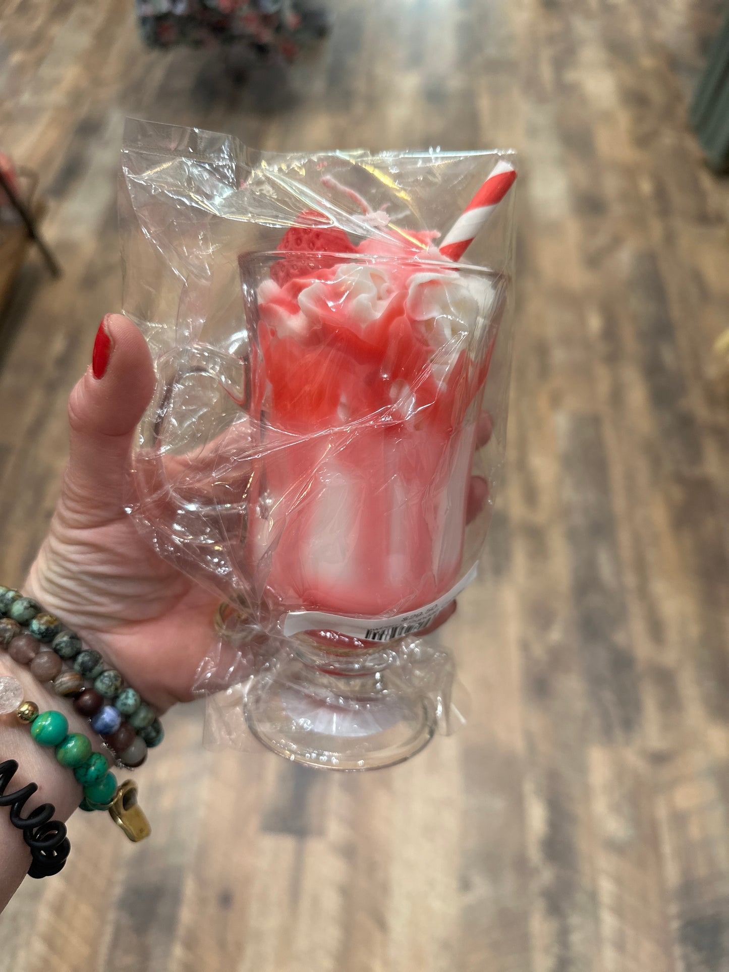 Strawberry Sundae Candle