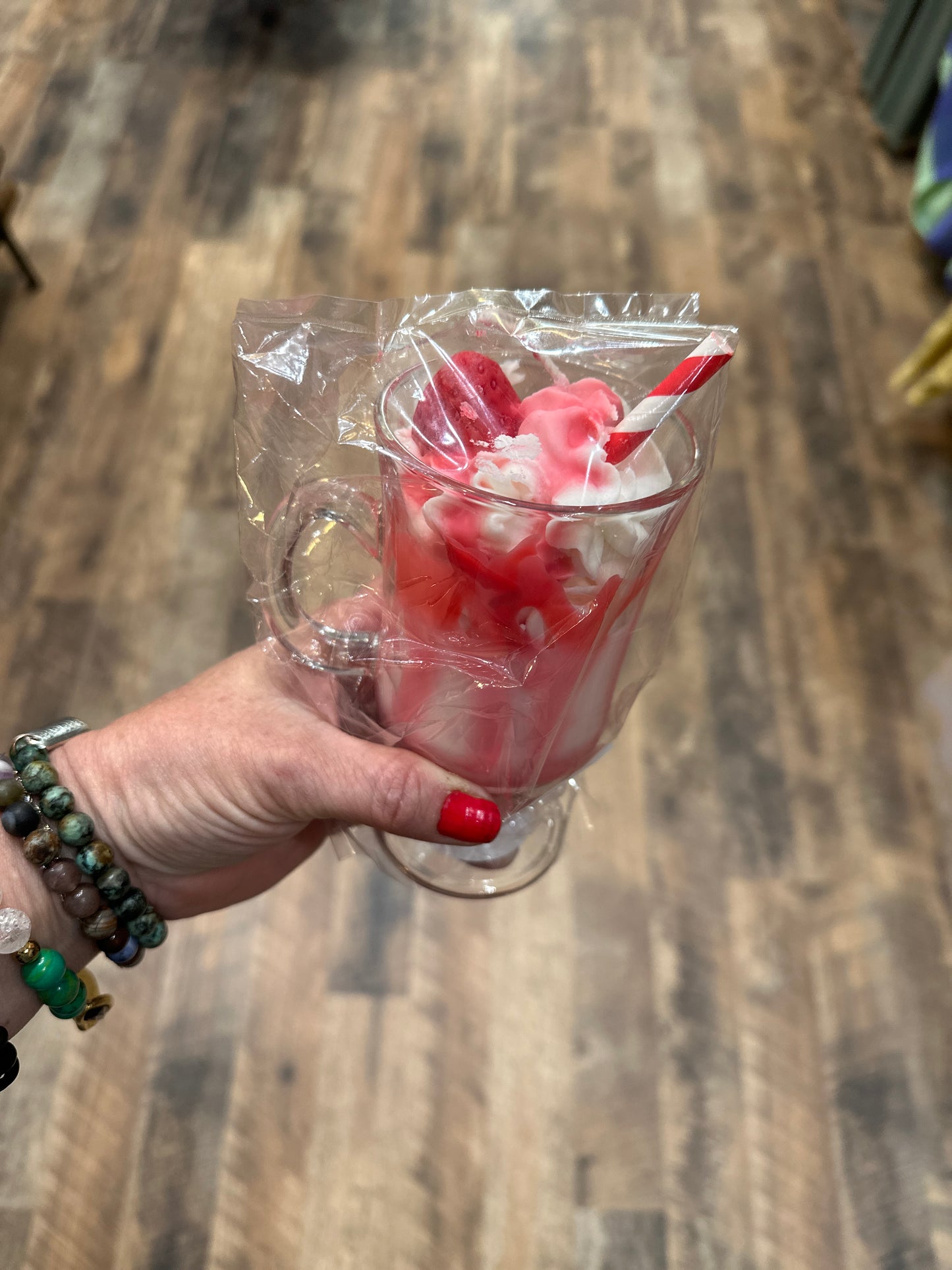 Strawberry Sundae Candle