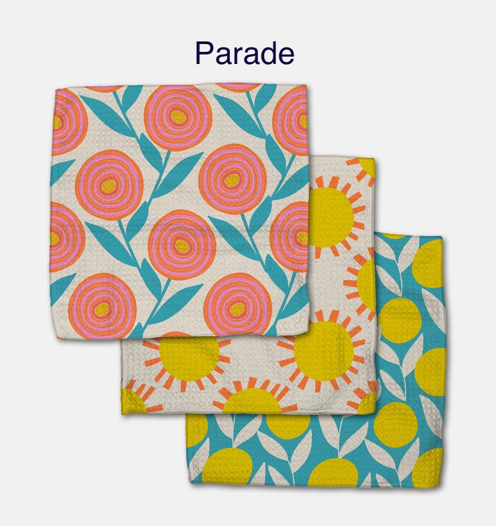 Geometry Dish Cloth