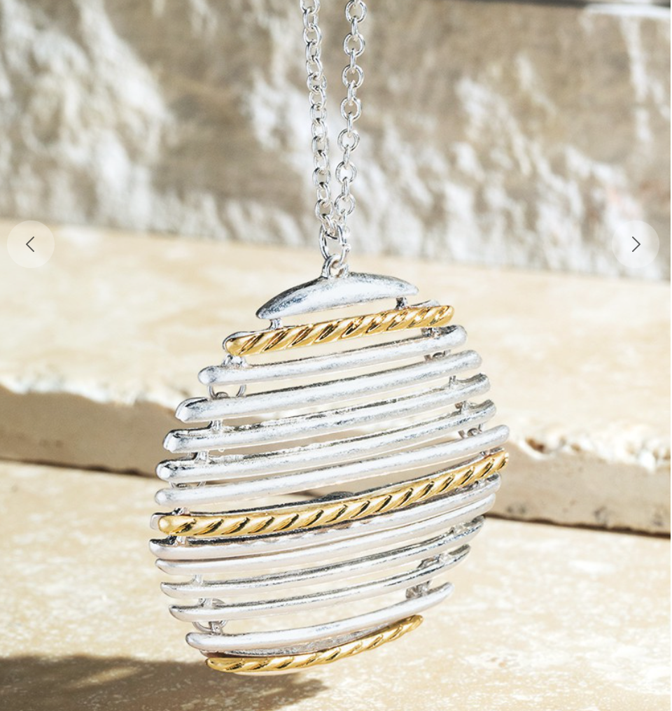 Circle Bar Necklace