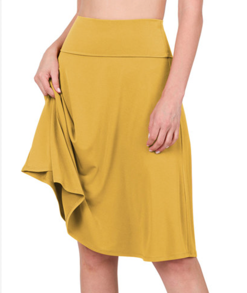 Fold Over Skirt