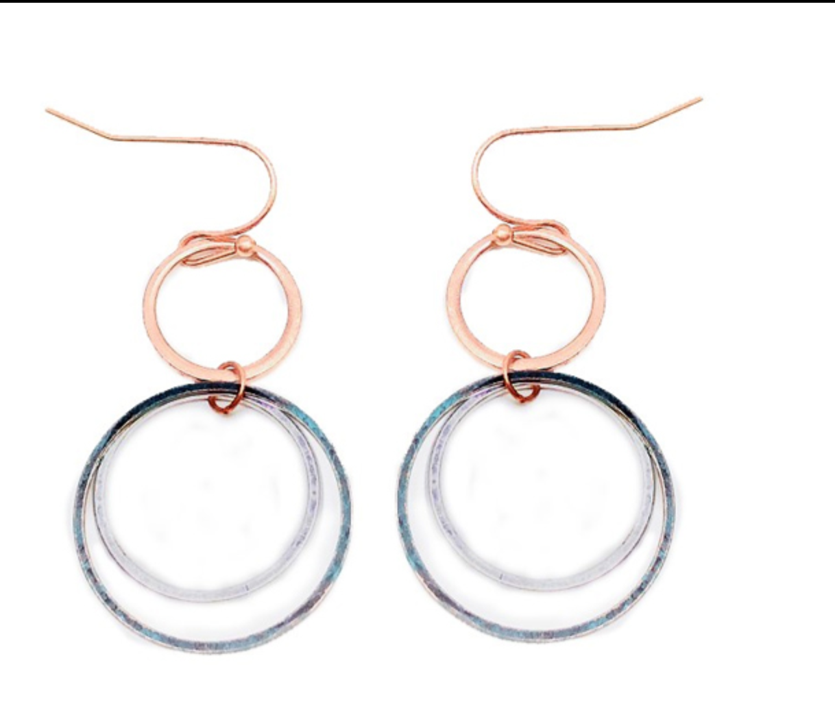 Stacked Circles Earring