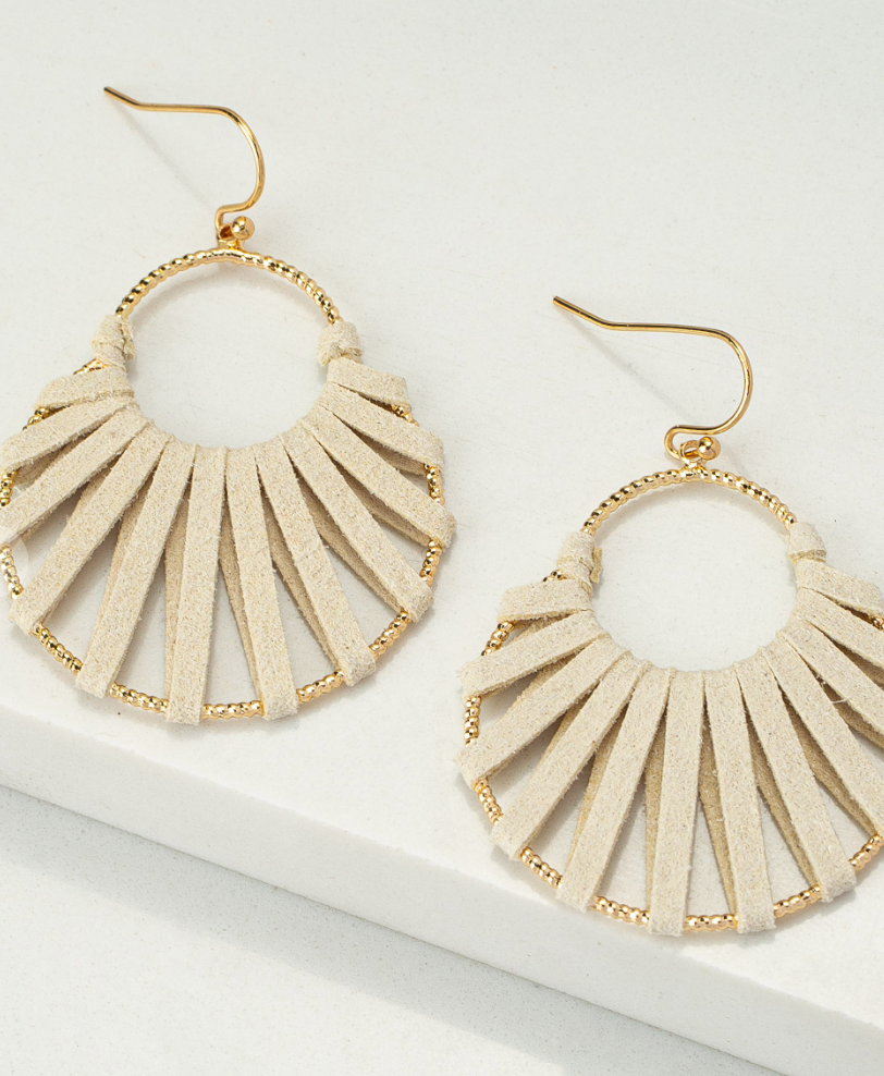 Woven Cord Earring
