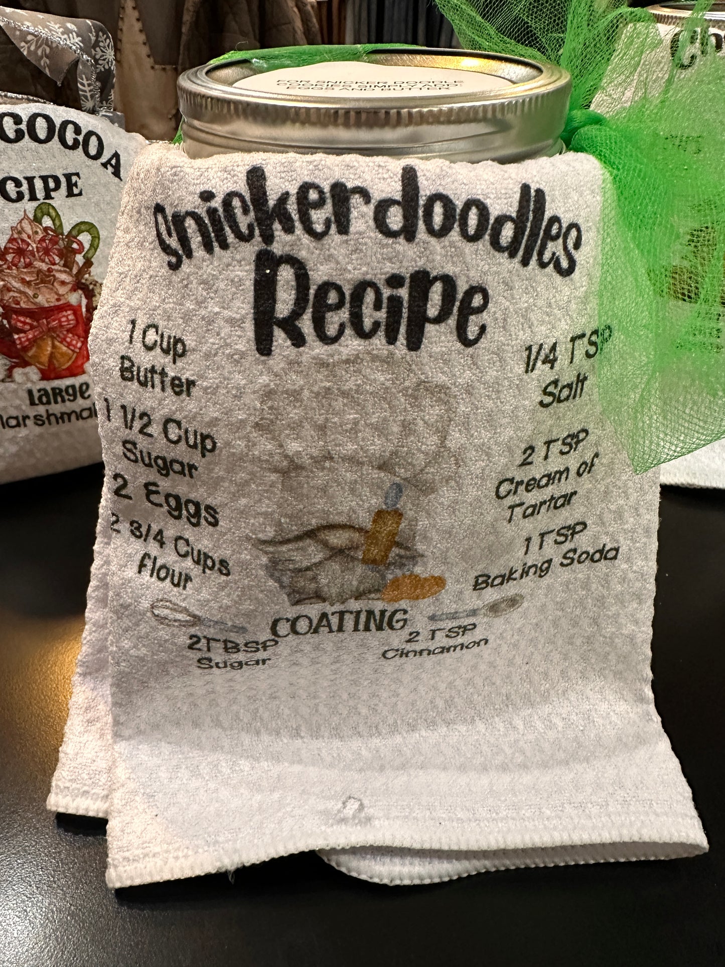 Recipe Hand Towel with Mix