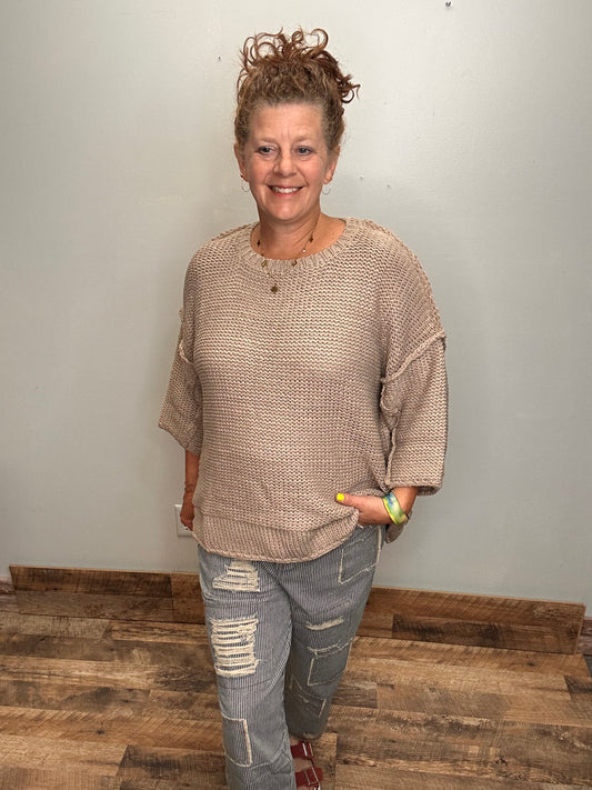 Chunky Dolman Sweater