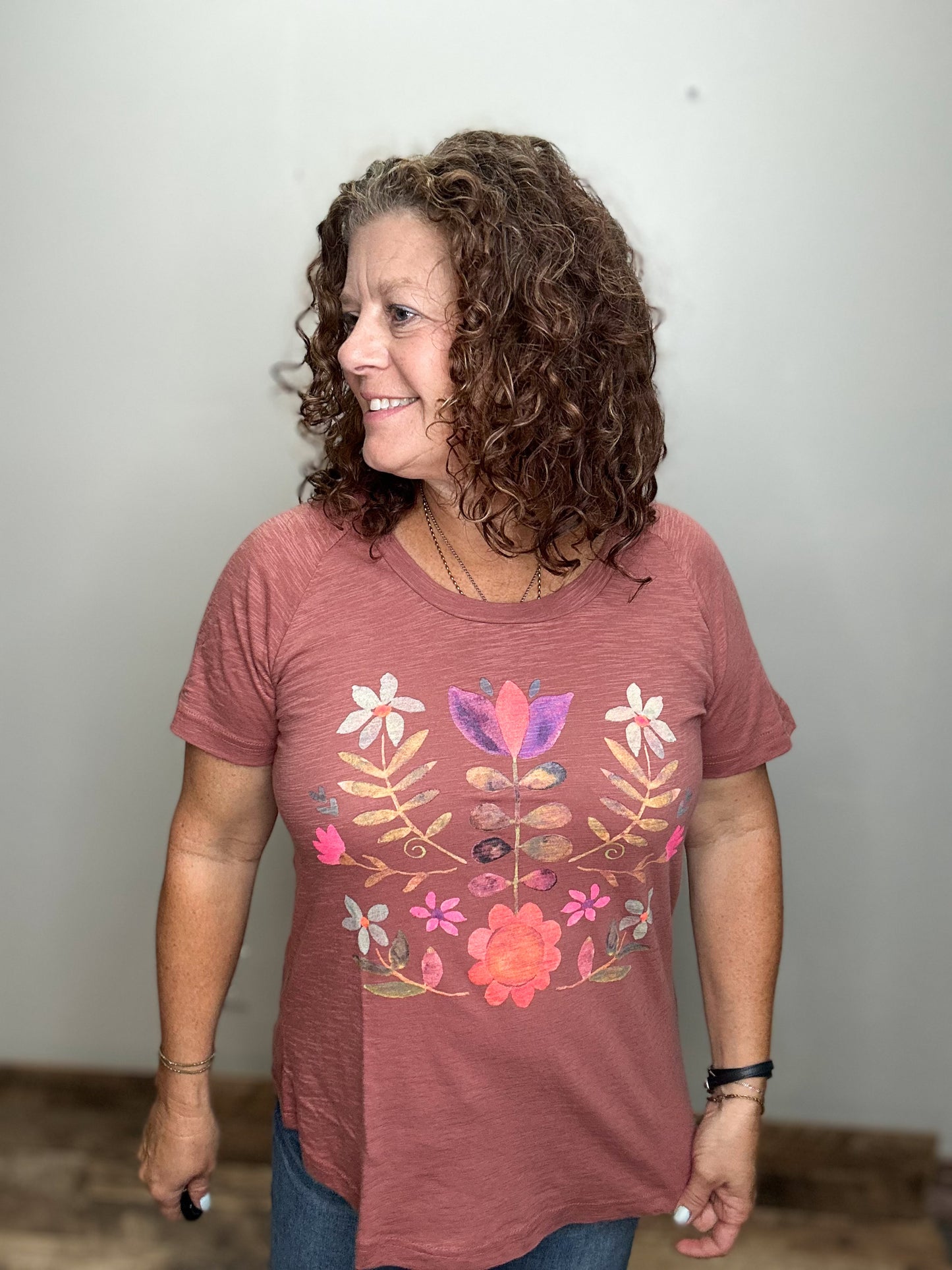 Folk Flower Tee
