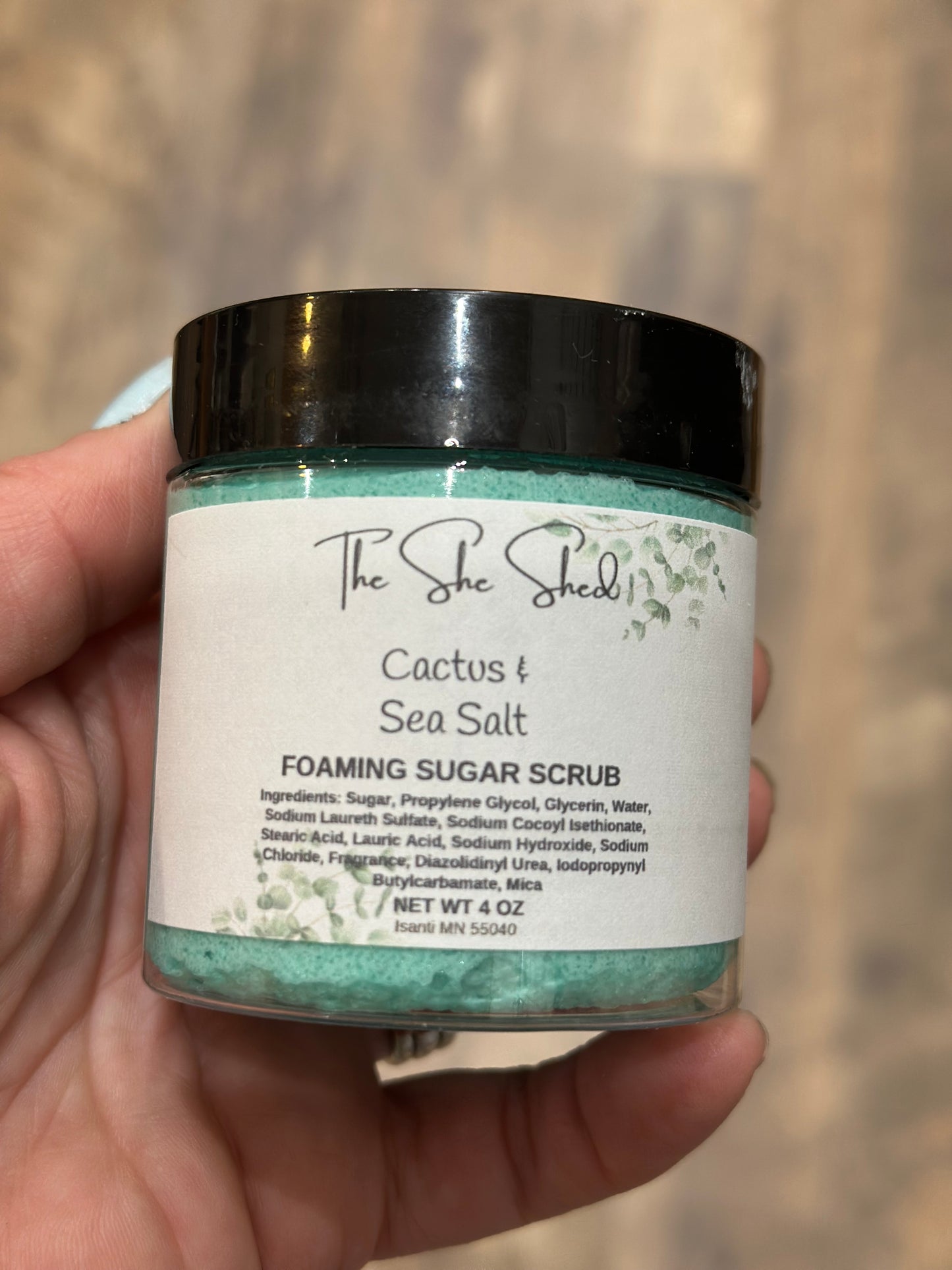 Foaming Sugar Scrub