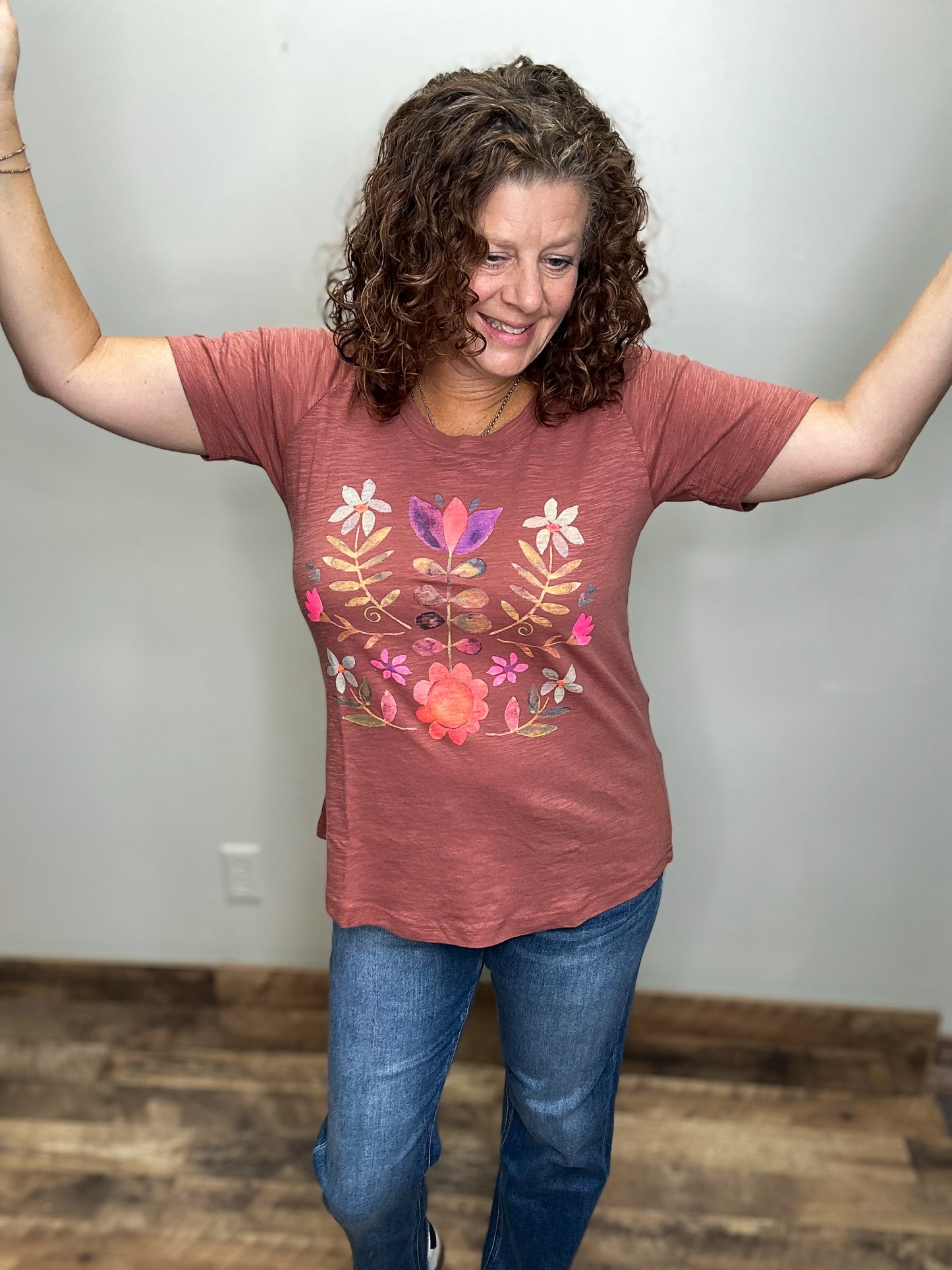 Folk Flower Tee