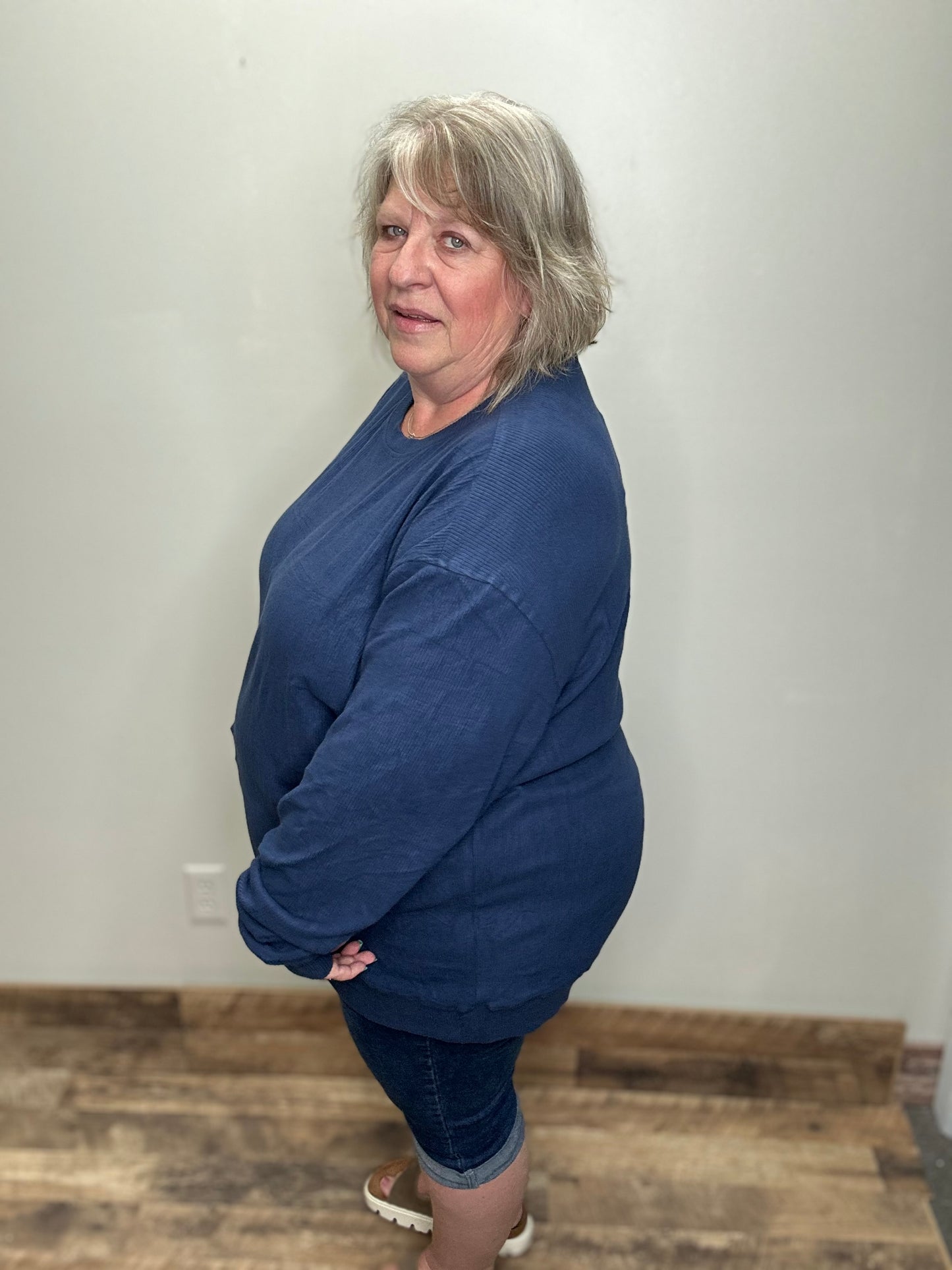 Corrine Ribbed Pullover