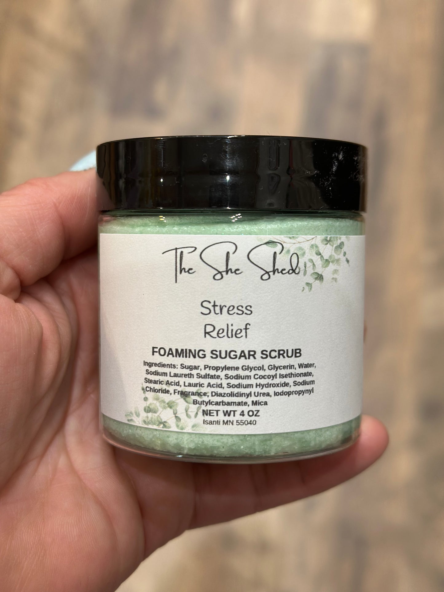 Foaming Sugar Scrub
