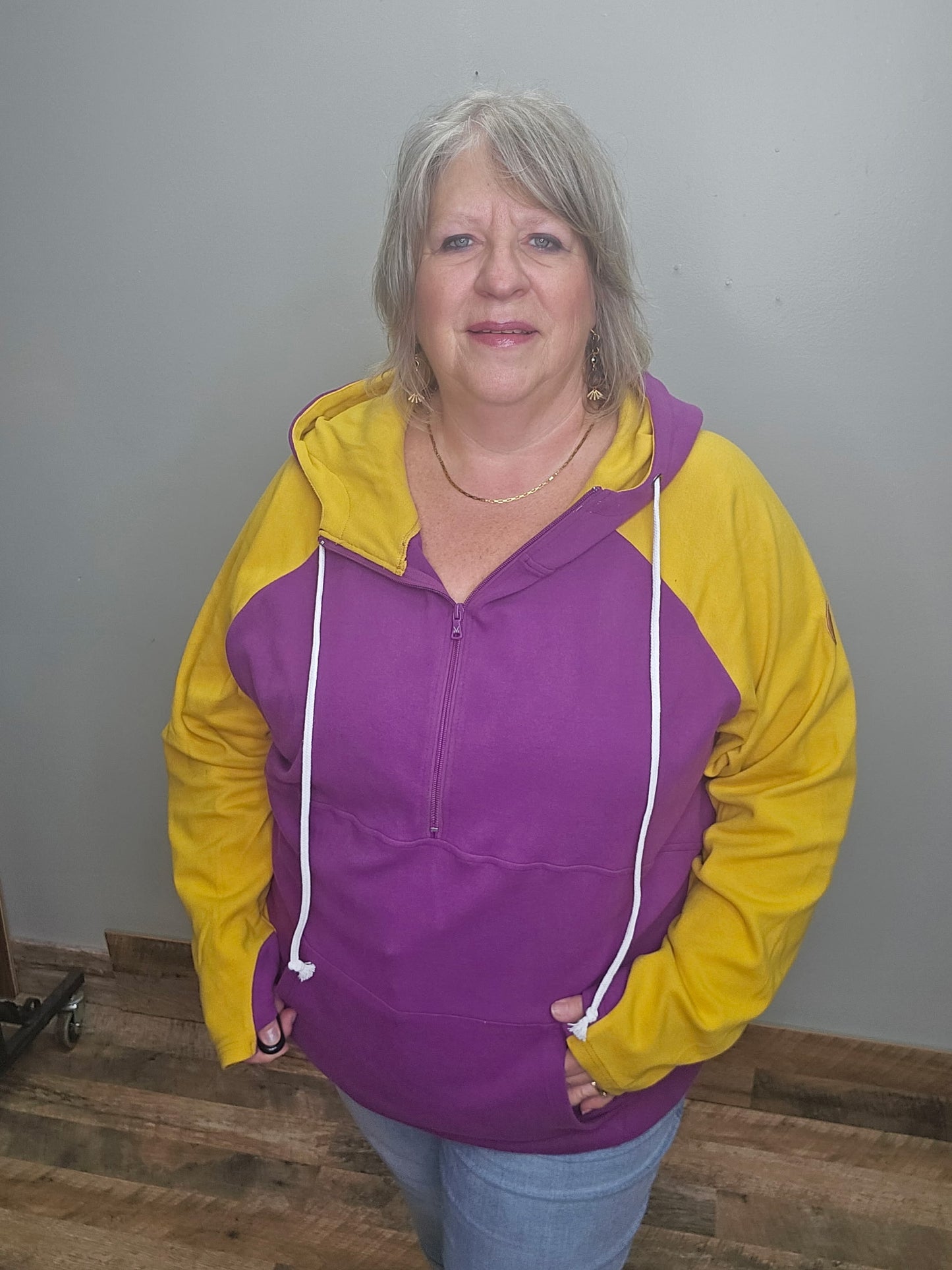 Game Day Half Zip Hoodie
