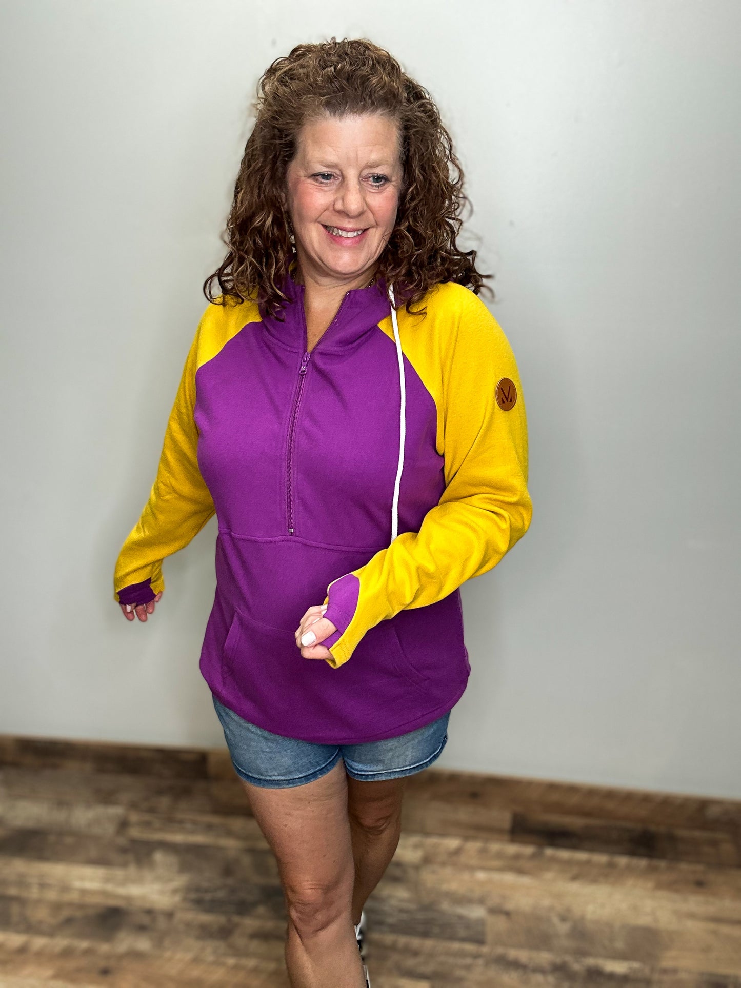 Game Day Half Zip Hoodie