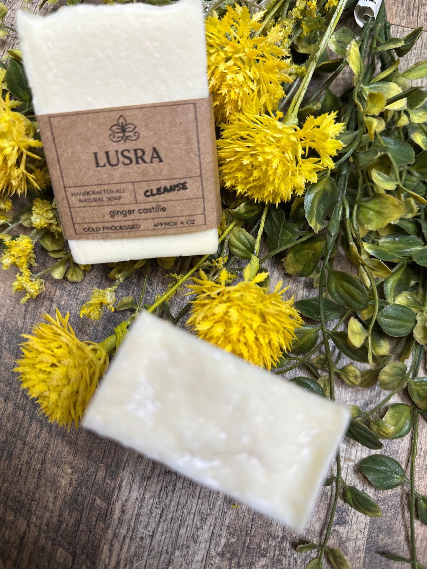 Ginger Castille Soap