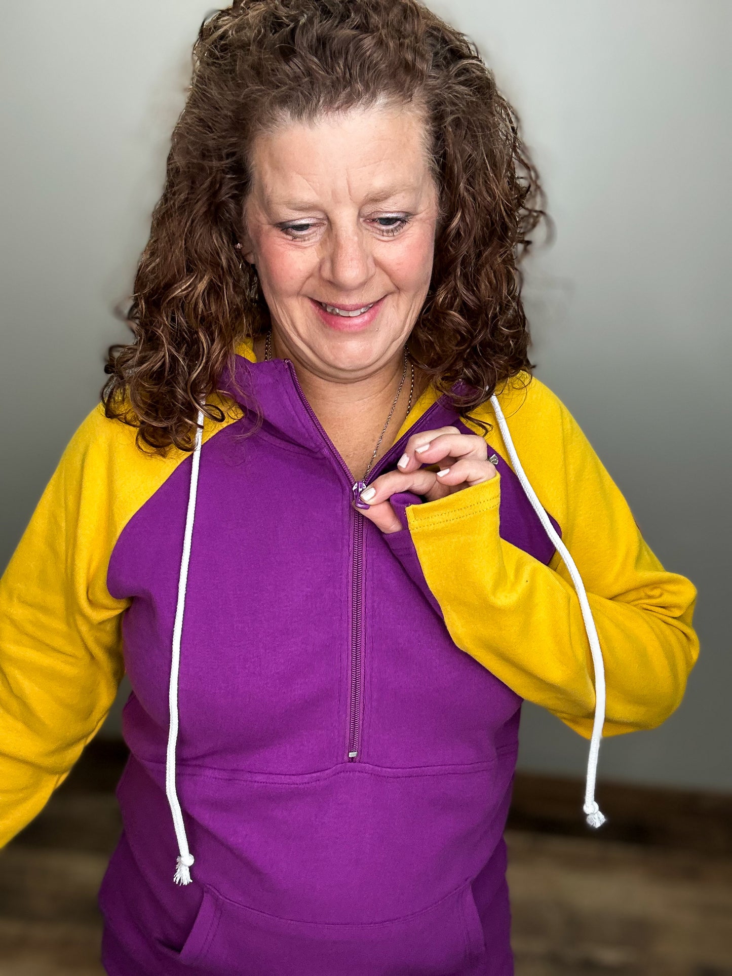 Game Day Half Zip Hoodie
