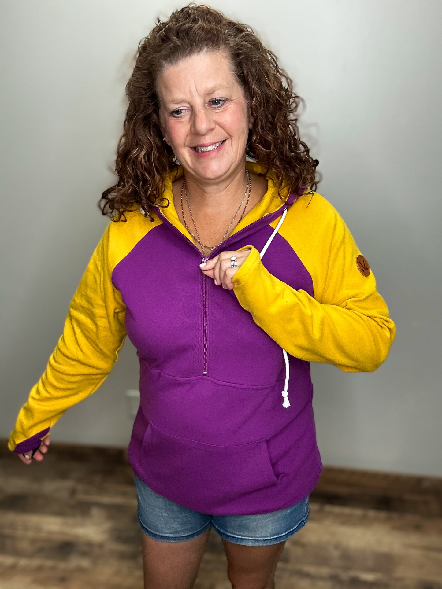 Game Day Half Zip Hoodie