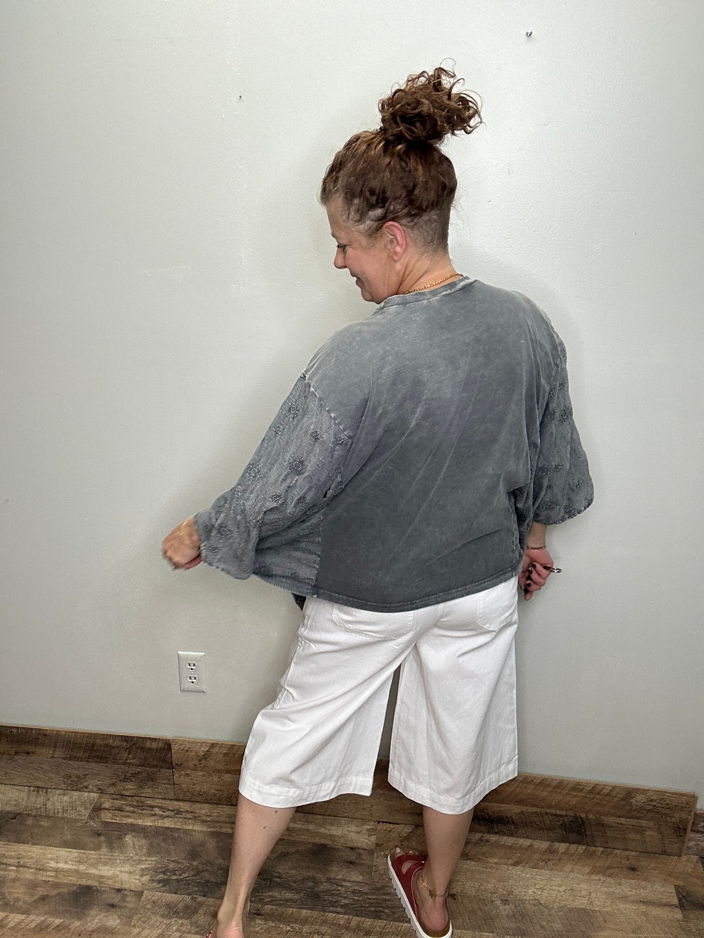 Peace Poncho Top
