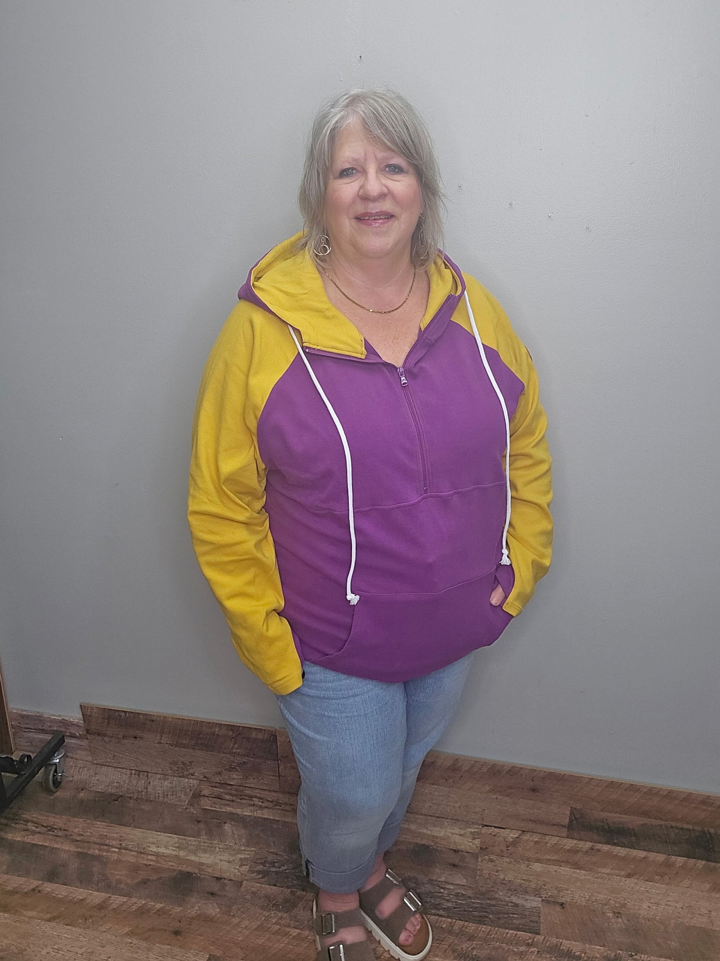 Game Day Half Zip Hoodie