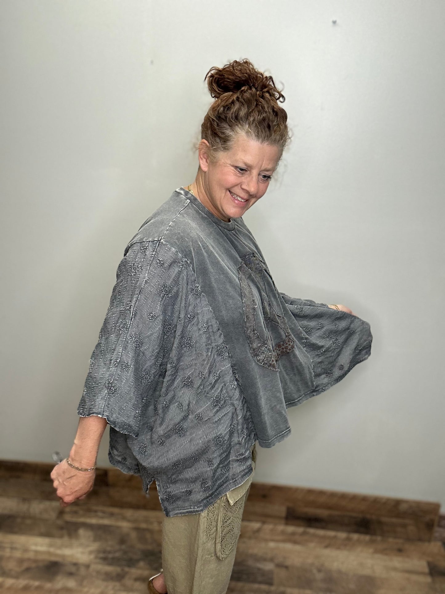 Peace Poncho Top