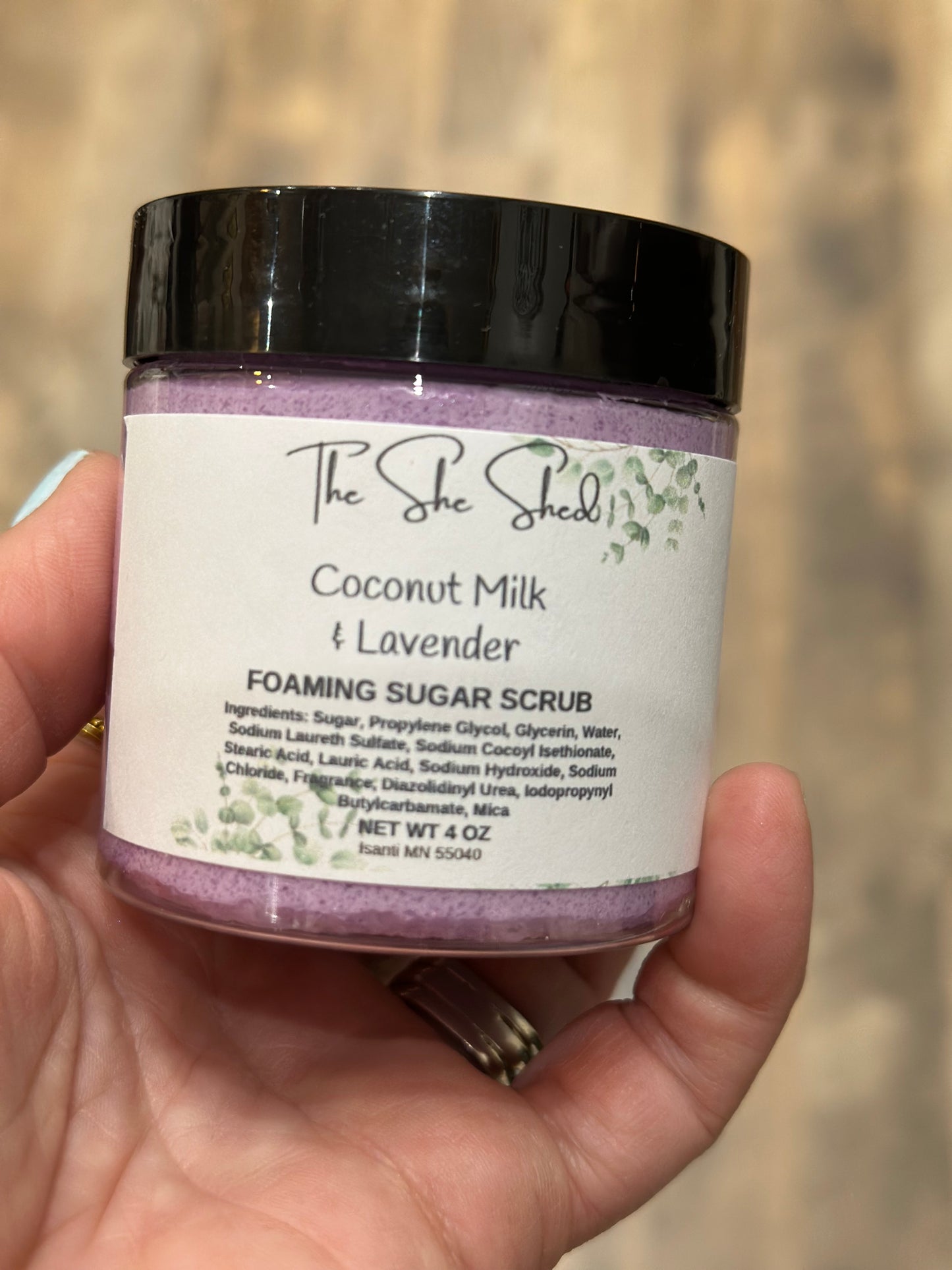 Foaming Sugar Scrub
