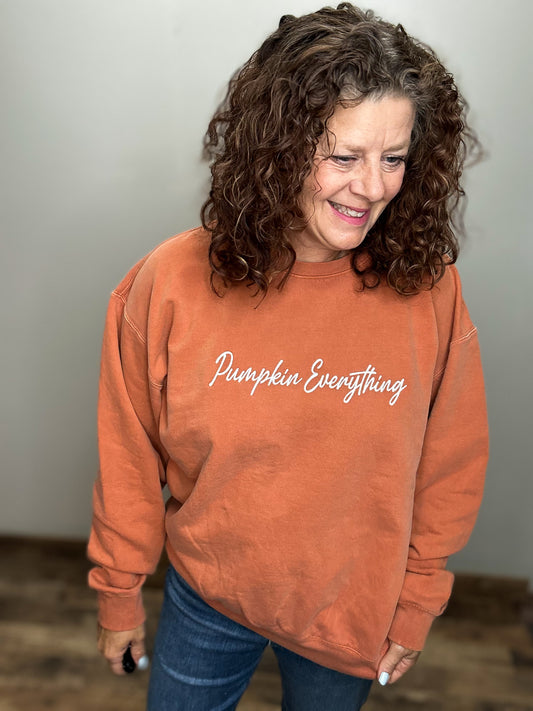 Pumpkin Everyhing Sweatshirt