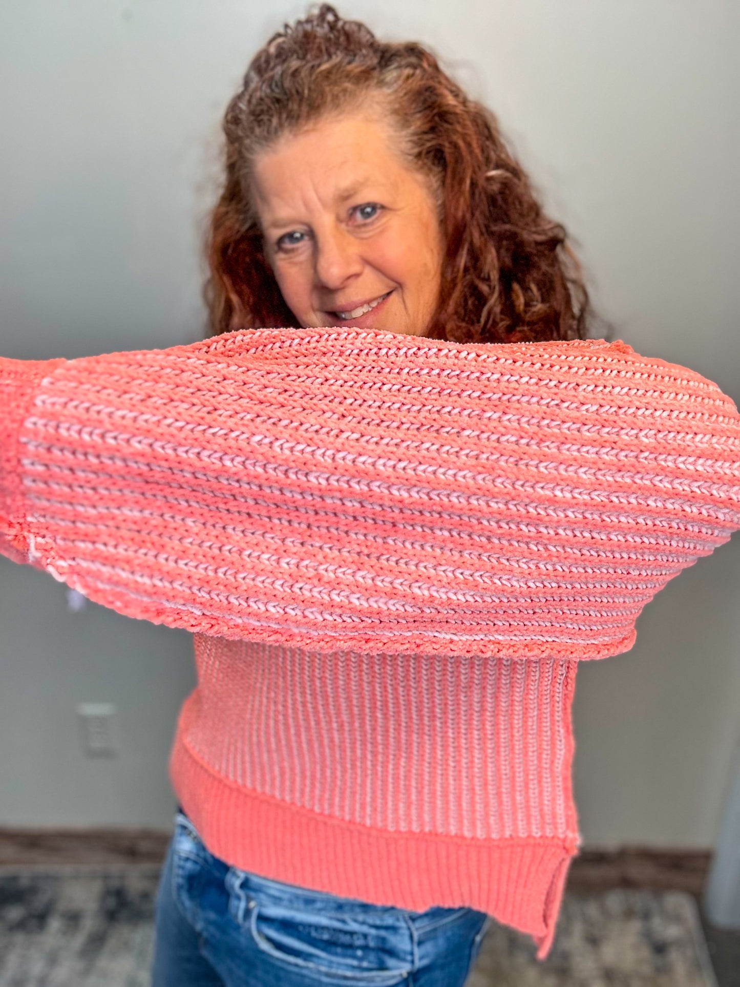 Large Rib Sweater