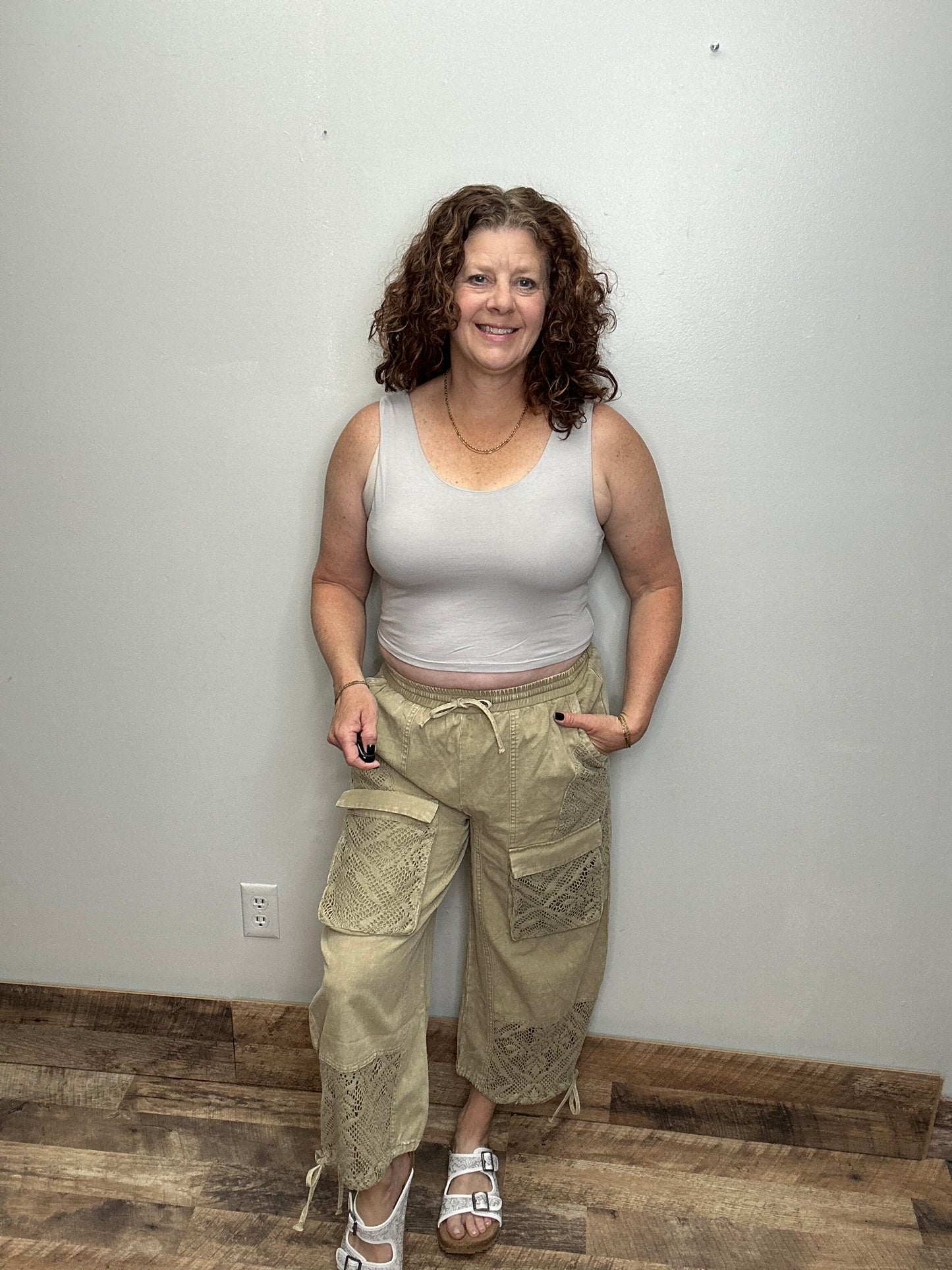 Crop Tank with Bra