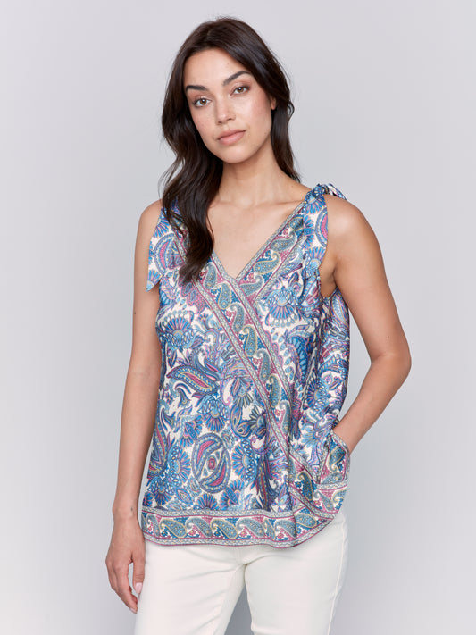 Paisley Breeze Tank -Charlie B