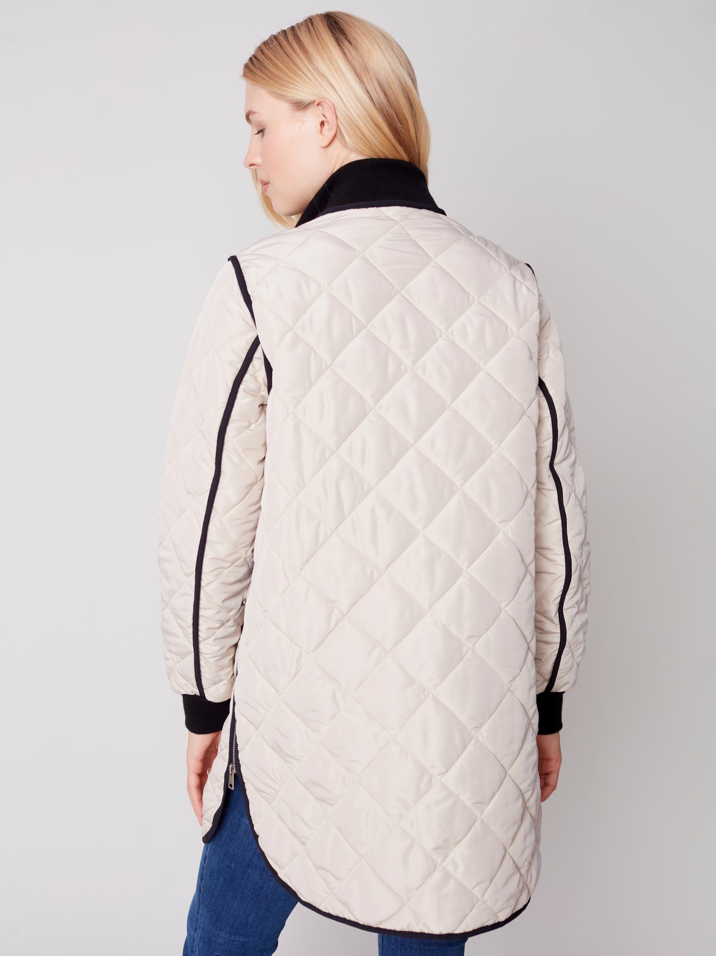Nylon Quilted Jacket - Charlie b