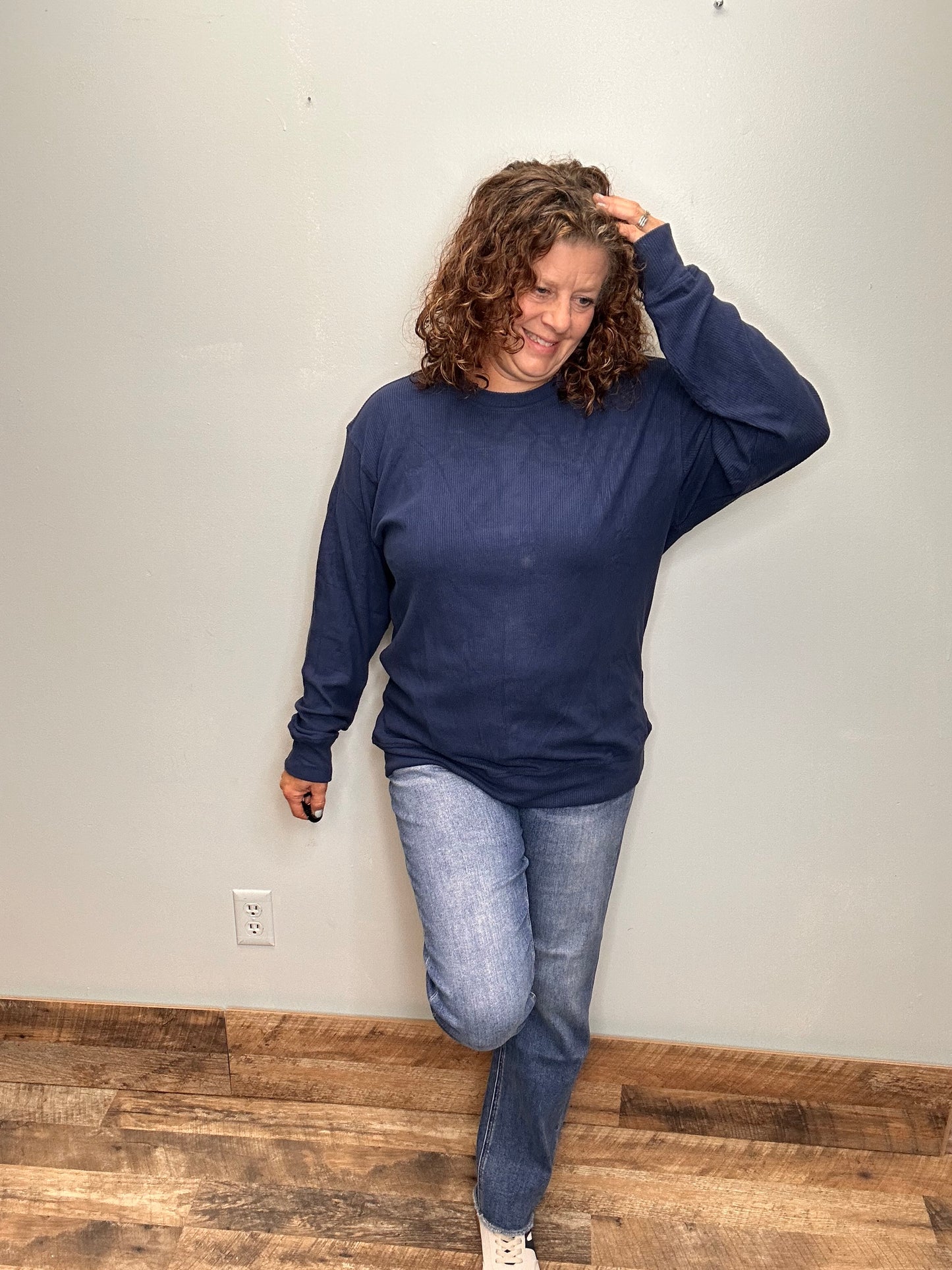 Corrine Ribbed Pullover