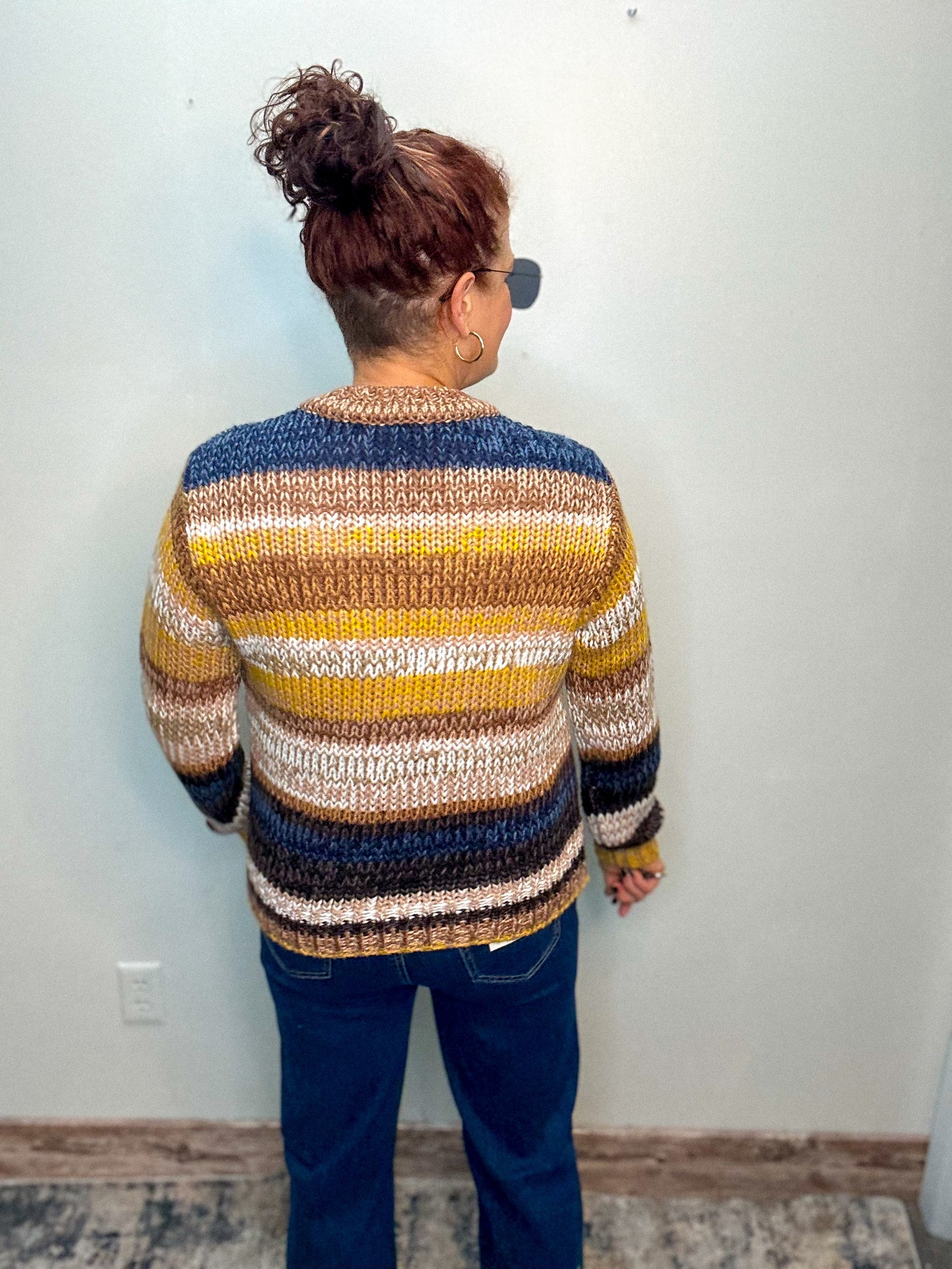 Space Dye Yarn Sweater