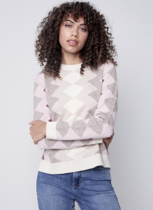 Jacquard Sweater - Charlie B