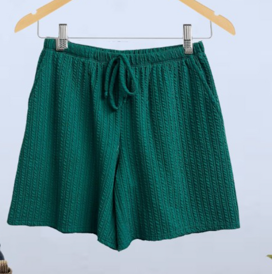 Textured Shorts