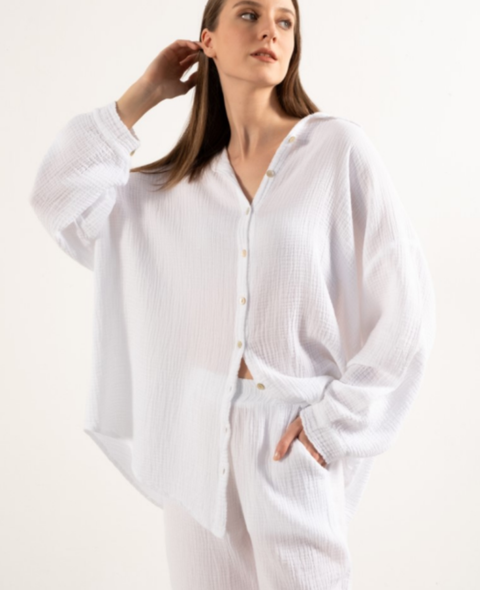 Cotton Oversize Shirt