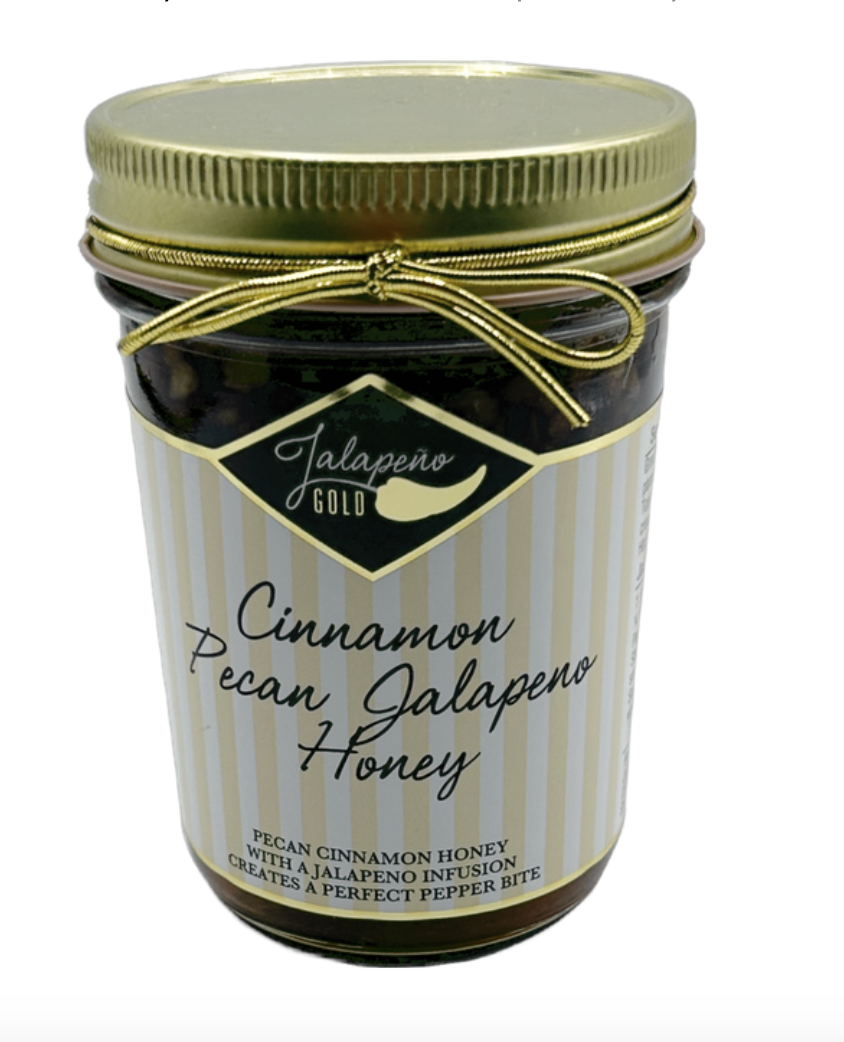 Cinnamon Pecan Jalapeno Honey